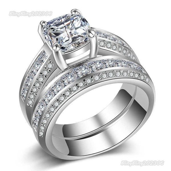 blingbling vvs moissanite wedding ring band 100% 925 sterling ring silver rings plated 18k gold set ring for couples men and women
blingbling vvs moissanite wedding ring band 100% 925 sterling ring silver rings plated 18k gold set ring for couples men and women