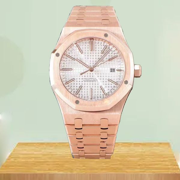 mens watch designer luxury automatic movement watches rose gold size 41mm 904l stainless steel strap waterproof sapphire orologio business d, Slivery;brown
mens watch designer luxury automatic movement watches rose gold size 41mm 904l stainless steel strap waterproof sapphire orologio business d, Slivery;brown