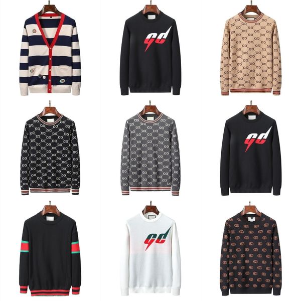 europe women and mens designer sweaters retro classic luxury sweatshirt men arm letter embroidery round neck comfortable high-quality jumper, White;black
europe women and mens designer sweaters retro classic luxury sweatshirt men arm letter embroidery round neck comfortable high-quality jumper, White;black