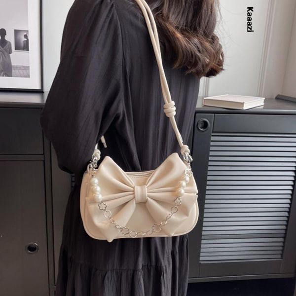 evening bags cute pearl chain wallet crossbody bag bow women's designer luxury shoulder fashion versatile tote casual 230721
evening bags cute pearl chain wallet crossbody bag bow women's designer luxury shoulder fashion versatile tote casual 230721