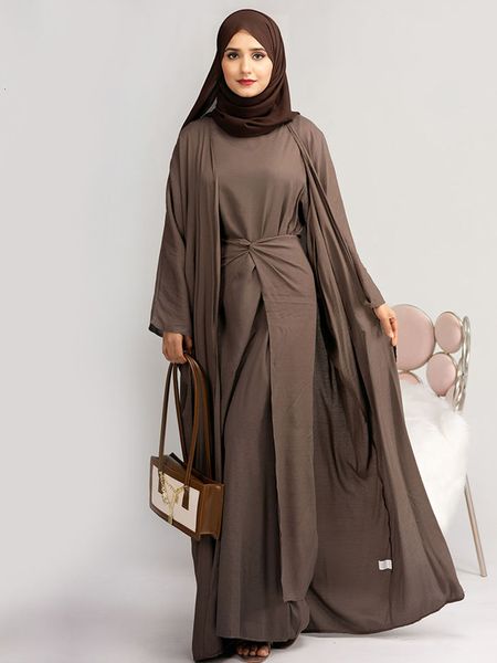 ethnic clothing 3 piece abaya set ramadan eid islamic clothing muslim woman matching outfits kimononine point sleeve dresswrap tie skirt dub, Red
ethnic clothing 3 piece abaya set ramadan eid islamic clothing muslim woman matching outfits kimononine point sleeve dresswrap tie skirt dub, Red