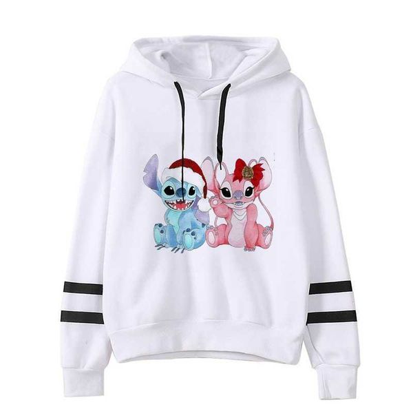 stitch and angel christma women's jacket kawaii hooded sweatshirts warm winter clothes women white pink hoodies gift pulovers, Black
stitch and angel christma women's jacket kawaii hooded sweatshirts warm winter clothes women white pink hoodies gift pulovers, Black