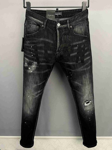 ripped d2 causal dsq dsquare denim 2 guy black men's skinny jeans cool phantom turtle hole mens designer brand fit men washed pants 776, Blue
ripped d2 causal dsq dsquare denim 2 guy black men's skinny jeans cool phantom turtle hole mens designer brand fit men washed pants 776, Blue