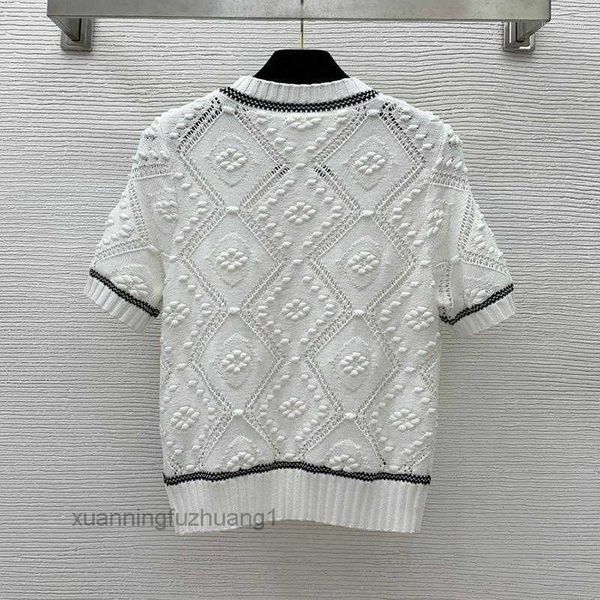 spring short sleeve solid shirt sweater jumpers hollow out knitted runway clothes iik8, White
spring short sleeve solid shirt sweater jumpers hollow out knitted runway clothes iik8, White