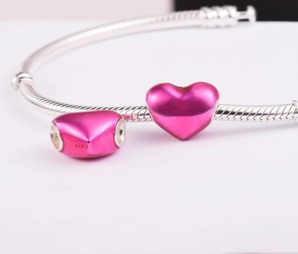 authentic 925 sterling silver charm metallic pink purple red heart charms fit p style beads for bracelet diy making jewelry 799291c02 799291, Black
authentic 925 sterling silver charm metallic pink purple red heart charms fit p style beads for bracelet diy making jewelry 799291c02 799291, Black