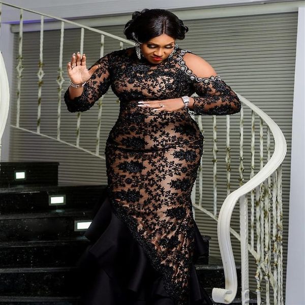 2020 arabic aso ebi luxurious lace black evening dresses mermaid beaded crystals prom dresses vintage formal party second receptio240z
2020 arabic aso ebi luxurious lace black evening dresses mermaid beaded crystals prom dresses vintage formal party second receptio240z