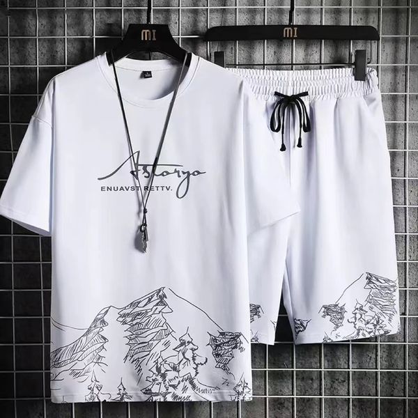 men's tracksuits summer men's tracksuit 2 piece set fashion casual solid short-sleeved t-shirt and shorts sport suit breathable ma, Gray
men's tracksuits summer men's tracksuit 2 piece set fashion casual solid short-sleeved t-shirt and shorts sport suit breathable ma, Gray