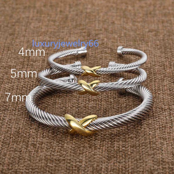 designer fashion jewelry twisted x bracelet gold charm sliver 925 sterling silver bracelets braided cross bangle diamond zircon luxury birth, Black
designer fashion jewelry twisted x bracelet gold charm sliver 925 sterling silver bracelets braided cross bangle diamond zircon luxury birth, Black
