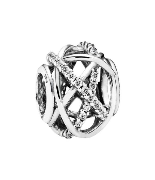 925 sterling silver sparkling lines openwork charm women jewelry diy european beads with original box for bangle bracelet making charms99771, Bronze;silver
925 sterling silver sparkling lines openwork charm women jewelry diy european beads with original box for bangle bracelet making charms99771, Bronze;silver