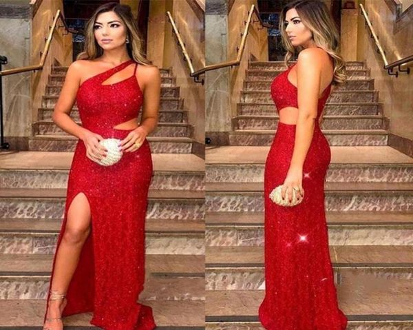 red sequined evening dresses 2019 one shoulder split holiday wear formal party prom gowns custom made plus size3884108, Black;red
red sequined evening dresses 2019 one shoulder split holiday wear formal party prom gowns custom made plus size3884108, Black;red