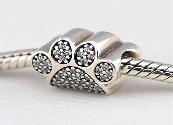 silver beads 925-sterling-silver paw design charm bead with cubic zirconia fits p diy fine jewelry bracelets & necklaces8535937
silver beads 925-sterling-silver paw design charm bead with cubic zirconia fits p diy fine jewelry bracelets & necklaces8535937