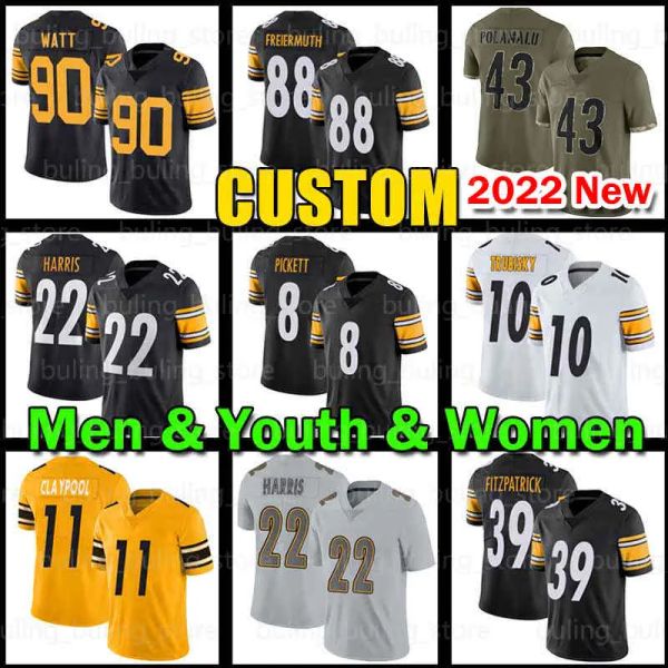90 tj watt football jerseys najee harris 8 kenny pickett george pickens mitchell trubisky jerome bettis pat freiermuth 9 chris boswell minka, Black;red
90 tj watt football jerseys najee harris 8 kenny pickett george pickens mitchell trubisky jerome bettis pat freiermuth 9 chris boswell minka, Black;red