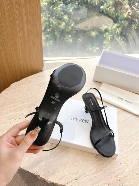 designer the row sandals french lady leather toe clip square kitten heel luxury casual comfortable outdoor party slippers k73w, Black
designer the row sandals french lady leather toe clip square kitten heel luxury casual comfortable outdoor party slippers k73w, Black