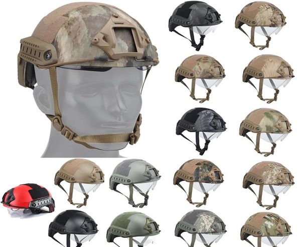 mh fast tactical helmet with goggles outdoor equipment airsoft paintabll shooting helmet head protection gear abs simple versionno9425075
mh fast tactical helmet with goggles outdoor equipment airsoft paintabll shooting helmet head protection gear abs simple versionno9425075