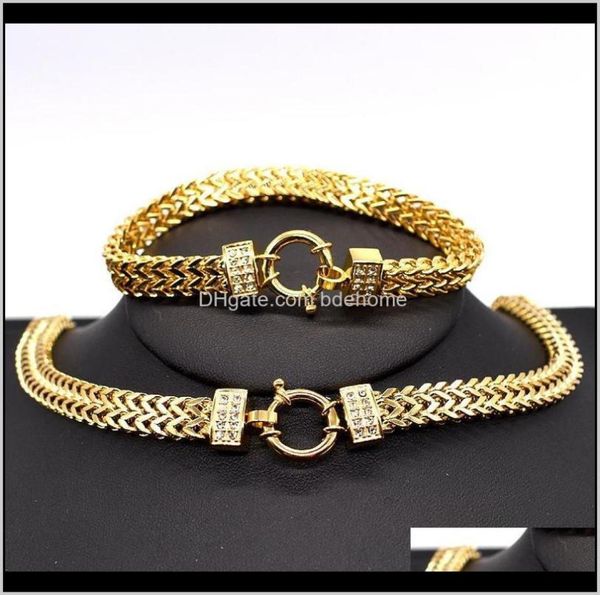 settings jewelry drop delivery 2021 amumiu arrival men chain necklace bracelet sets special lock stainless steel women gold color jewel16807, Slivery;crystal
settings jewelry drop delivery 2021 amumiu arrival men chain necklace bracelet sets special lock stainless steel women gold color jewel16807, Slivery;crystal