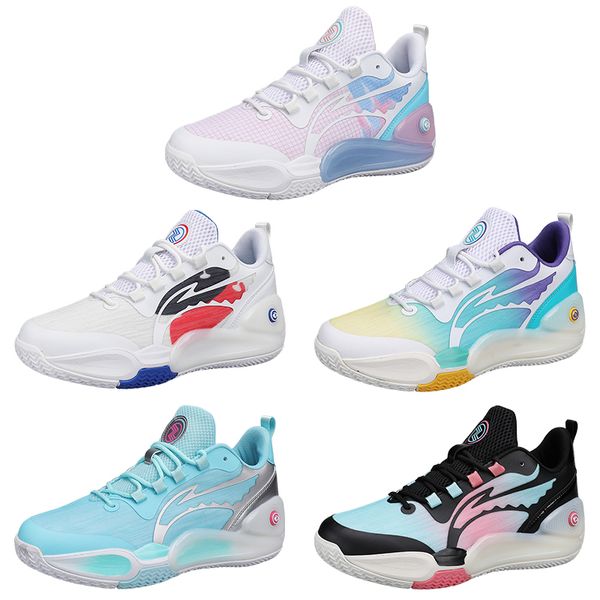2023 multi color basketball shoes men white purple black yellow pink blue trainers outdoor sports sneakers color5
2023 multi color basketball shoes men white purple black yellow pink blue trainers outdoor sports sneakers color5