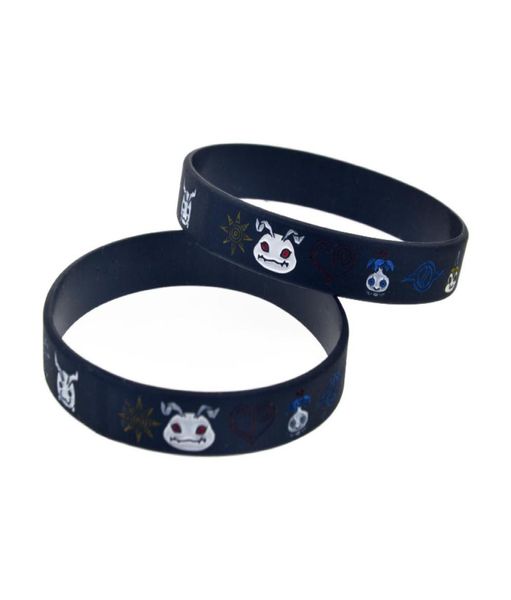 1pc digimon silicone rubber wristband debossed filled in color anime head portrait size3821859, Black
1pc digimon silicone rubber wristband debossed filled in color anime head portrait size3821859, Black
