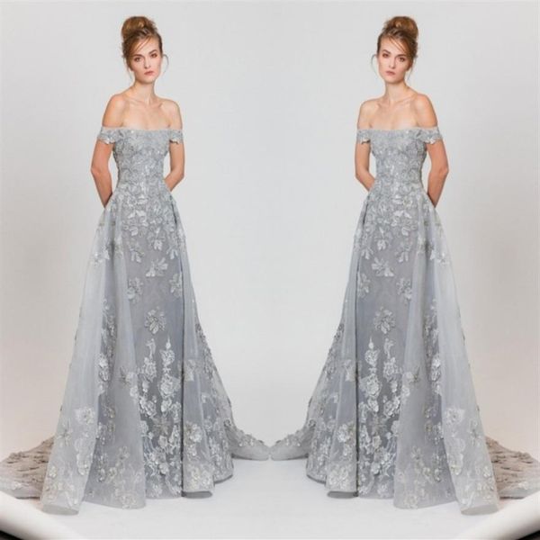 light gray lace evening gowns 2017 off shoulder lace appliques sweep train prom dresses arabic formal party dresses custom made291b, Black;red
light gray lace evening gowns 2017 off shoulder lace appliques sweep train prom dresses arabic formal party dresses custom made291b, Black;red