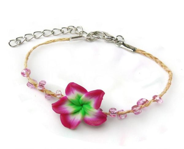 handmade lucky grass knitted fimo frangipanis flower bracelet nature plumeria plant cord braided jewelry beads bracelet1833122, Golden;silver
handmade lucky grass knitted fimo frangipanis flower bracelet nature plumeria plant cord braided jewelry beads bracelet1833122, Golden;silver