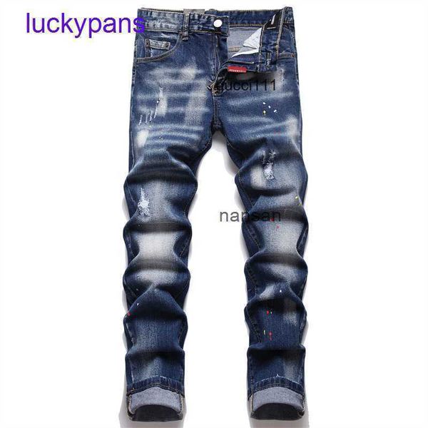 paint d2 zipper dsq dsquare fashion 2 original all edition 8a men's jeans for seasmen's fashionable throwing cube trousers, Blue
paint d2 zipper dsq dsquare fashion 2 original all edition 8a men's jeans for seasmen's fashionable throwing cube trousers, Blue