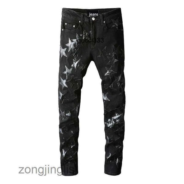 jean brand amirly high jeans five-point designer fashion 691 street fashion brand black jeans star mens jeans men's youth personality s, Blue
jean brand amirly high jeans five-point designer fashion 691 street fashion brand black jeans star mens jeans men's youth personality s, Blue