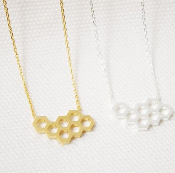 fashion honeycomb pendant geometric hexagon shape design lady039s rose glod necklace gift for women and men9221440, Silver
fashion honeycomb pendant geometric hexagon shape design lady039s rose glod necklace gift for women and men9221440, Silver