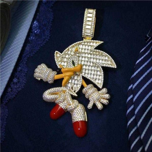 customized anime jewelry bling 925 sterling silver vvs baguette moissanite diamond custom hedgehog simson sonic pendant
customized anime jewelry bling 925 sterling silver vvs baguette moissanite diamond custom hedgehog simson sonic pendant