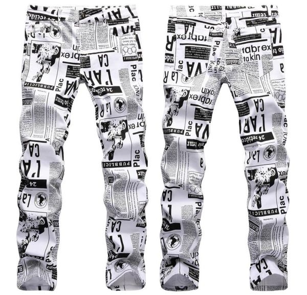mens street fashion prints jeans slimfit stretch denim pants newspaper painting party jeans cool casual jean8251722, Blue
mens street fashion prints jeans slimfit stretch denim pants newspaper painting party jeans cool casual jean8251722, Blue