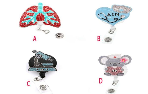 10pcslot key rings doctor nurse retractable rhinestone crystal enamel medical pink lung ain bear id badge reel holder clip2876325, Slivery;golden
10pcslot key rings doctor nurse retractable rhinestone crystal enamel medical pink lung ain bear id badge reel holder clip2876325, Slivery;golden