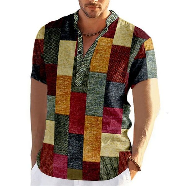 men's casual shirts vintage shirt 3d fashion patchwork print oversized shortsleeved summer streetwear men clothing tees 230721, White;black
men's casual shirts vintage shirt 3d fashion patchwork print oversized shortsleeved summer streetwear men clothing tees 230721, White;black