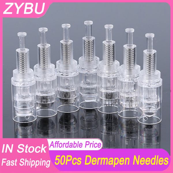 50pcs screw cartridge micro needles for derma pen 9/12/24/36/42/ nano silicone needles electric dermapen cartridge mts head microneedling me
50pcs screw cartridge micro needles for derma pen 9/12/24/36/42/ nano silicone needles electric dermapen cartridge mts head microneedling me