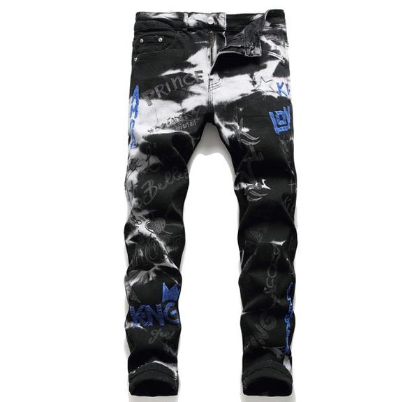 2021 new men039s letters embroidery black stretch denim jeans embroidered pencil pants trousers ripped patch moto biker jeans s2145770, Blue
2021 new men039s letters embroidery black stretch denim jeans embroidered pencil pants trousers ripped patch moto biker jeans s2145770, Blue