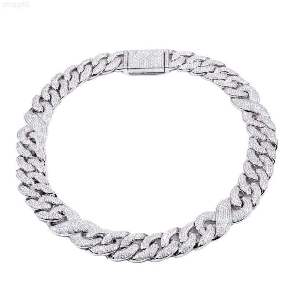 tianyu high end customized iced out heavy gold cuban link chain necklace lab diamond chain necklace for men, Silver
tianyu high end customized iced out heavy gold cuban link chain necklace lab diamond chain necklace for men, Silver