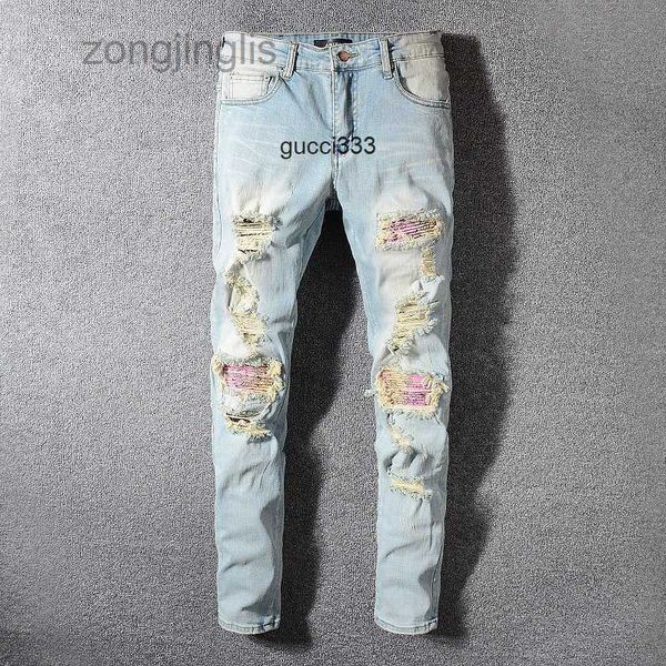 fit holes amirly version designer shape men's korean jeans with pants good jeean slim 2019 large men's size jeans men's trous, Blue
fit holes amirly version designer shape men's korean jeans with pants good jeean slim 2019 large men's size jeans men's trous, Blue