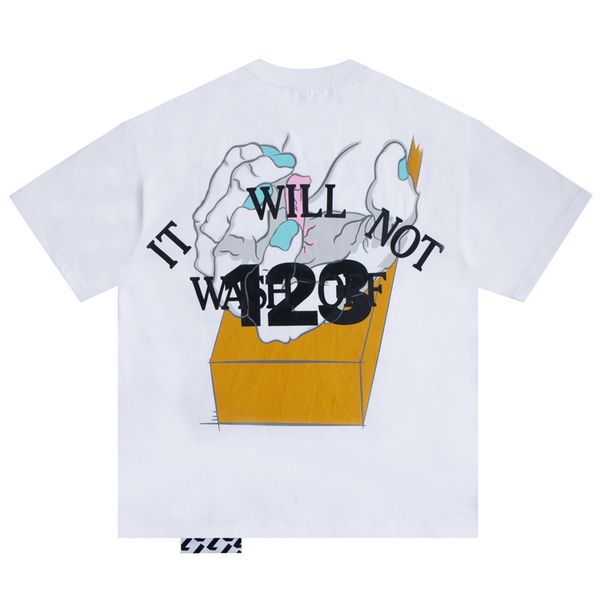 23fw europe t shirt cotton tee oversize summer fashion streetwear men tshirt fans made, Black;brown
23fw europe t shirt cotton tee oversize summer fashion streetwear men tshirt fans made, Black;brown
