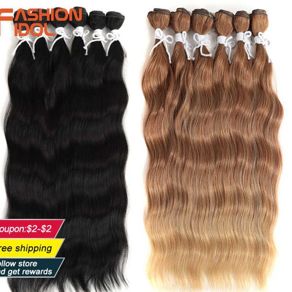 synthetic wigs water wave hair bundles synthetic ombre blonde weave 6pcs/pack 20 inch 230227, Black
synthetic wigs water wave hair bundles synthetic ombre blonde weave 6pcs/pack 20 inch 230227, Black