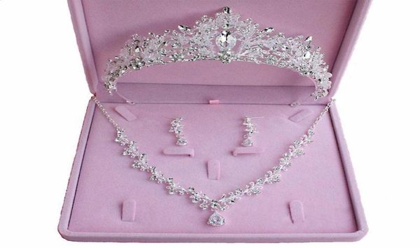 earrings necklace bridal jewelry set rhinestone tiaras earring for bride wedding hair accessories party crown headbands women3021871, Silver
earrings necklace bridal jewelry set rhinestone tiaras earring for bride wedding hair accessories party crown headbands women3021871, Silver