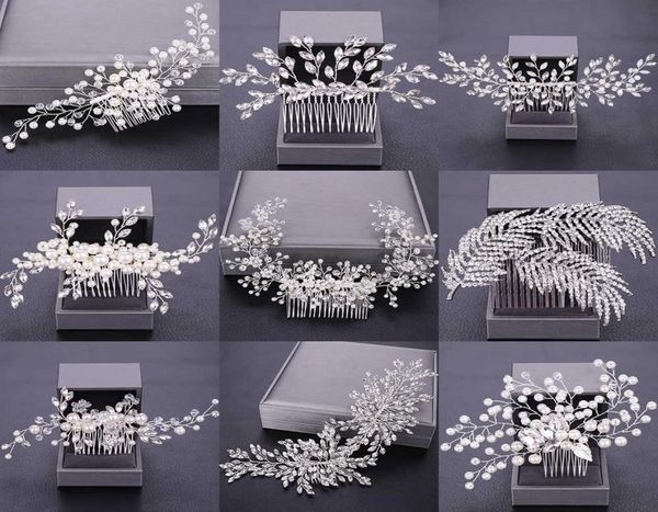women hair combs wedding hair accessories tiara pearl rhinestone silver color bridal hair ornament flower head jewelry headband x07243971, Slivery;golden
women hair combs wedding hair accessories tiara pearl rhinestone silver color bridal hair ornament flower head jewelry headband x07243971, Slivery;golden