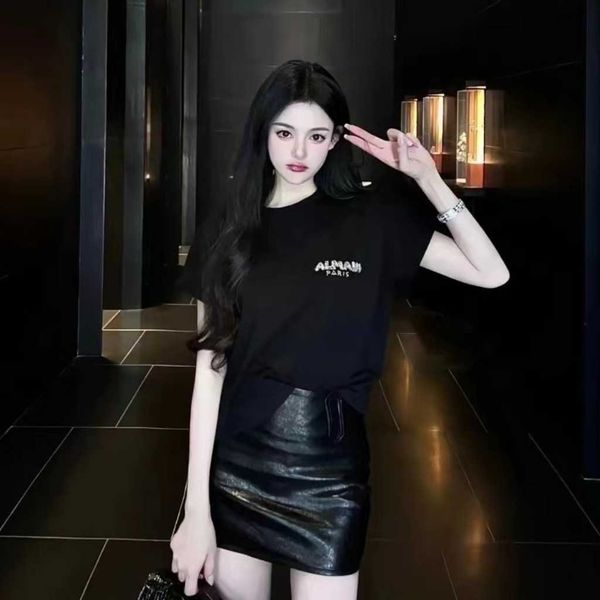 summer women's black round neck casual letter printing short sleeve, polyester fabric soft anti-pilling does not shrink, loose version, White
summer women's black round neck casual letter printing short sleeve, polyester fabric soft anti-pilling does not shrink, loose version, White