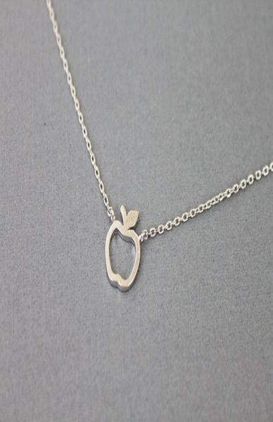 10pcs hollow outline funny simple geometric fruit apple shape pendant chain necklaces for school mentor teacher women graduation g4331192, Silver
10pcs hollow outline funny simple geometric fruit apple shape pendant chain necklaces for school mentor teacher women graduation g4331192, Silver