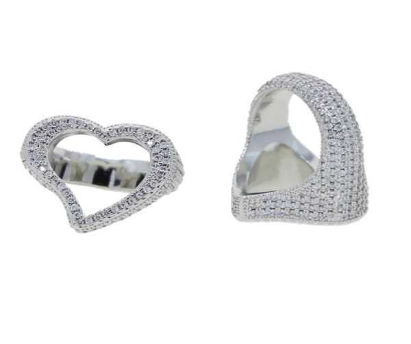 new arrived punk style heart ring with full cz stone paved hip hop rings for men boy women jewelry whole7016059, Silver
new arrived punk style heart ring with full cz stone paved hip hop rings for men boy women jewelry whole7016059, Silver