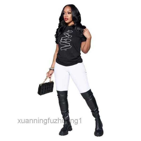 retail plus clothes 2023 womens short sleeve summer letter crew neck tee o297, White
retail plus clothes 2023 womens short sleeve summer letter crew neck tee o297, White