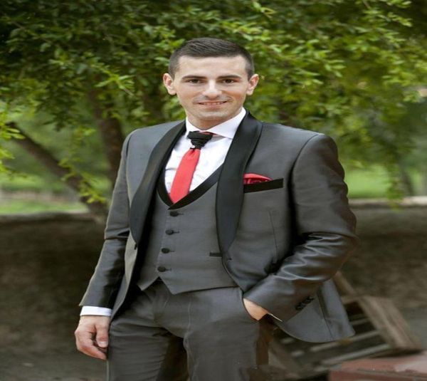 new stylish design one button dark grey groom tuxedos shawl lapel groomsmen man suits mens wedding suits jacketpantsvestt2976655, Black;gray
new stylish design one button dark grey groom tuxedos shawl lapel groomsmen man suits mens wedding suits jacketpantsvestt2976655, Black;gray