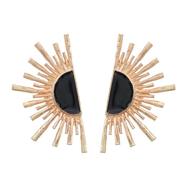 2 colors spring new sunflower earrings european and american earrings women's alloy dripping oil floral exaggerated ornaments, Golden;silver
2 colors spring new sunflower earrings european and american earrings women's alloy dripping oil floral exaggerated ornaments, Golden;silver