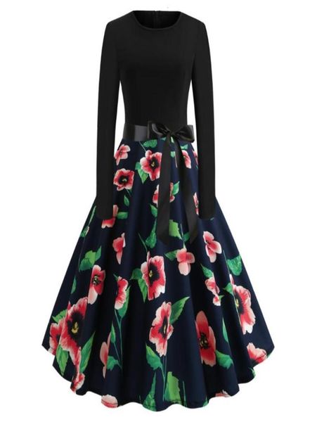 floral print vintage pinup dress spring dress women elegant party dresses new 2019 long sleeve casual midi black plus size8486561, Black;gray
floral print vintage pinup dress spring dress women elegant party dresses new 2019 long sleeve casual midi black plus size8486561, Black;gray