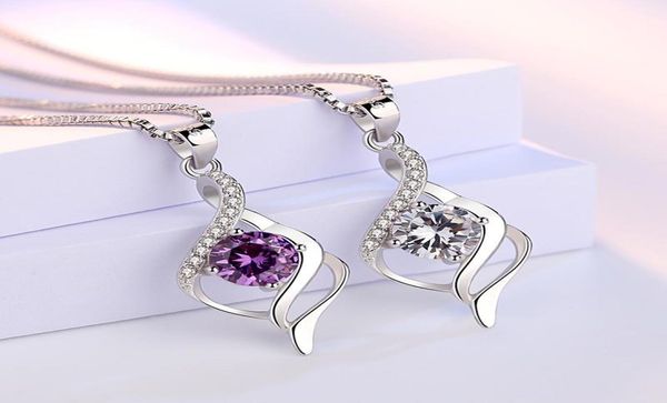 s925 sterling silver pendant necklace purple cubic zirconia charms necklaces whole4321910
s925 sterling silver pendant necklace purple cubic zirconia charms necklaces whole4321910