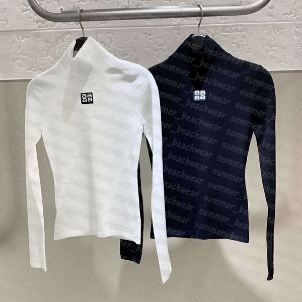 high collar knits women winter windproof knitwear long sleeve knit letters printed pullover, White
high collar knits women winter windproof knitwear long sleeve knit letters printed pullover, White