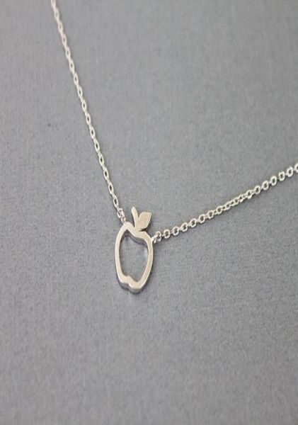 10pcs hollow outline funny simple geometric fruit apple shape pendant chain necklaces for school mentor teacher women graduation g1596240, Silver
10pcs hollow outline funny simple geometric fruit apple shape pendant chain necklaces for school mentor teacher women graduation g1596240, Silver