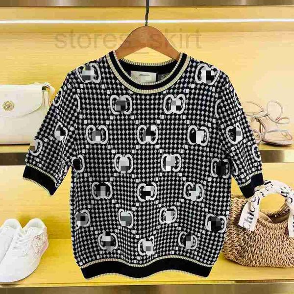 women's t-shirt designer g 23 new jacquard contrast knitted shirt slim fit temperament short sleeve female rdqe, White
women's t-shirt designer g 23 new jacquard contrast knitted shirt slim fit temperament short sleeve female rdqe, White
