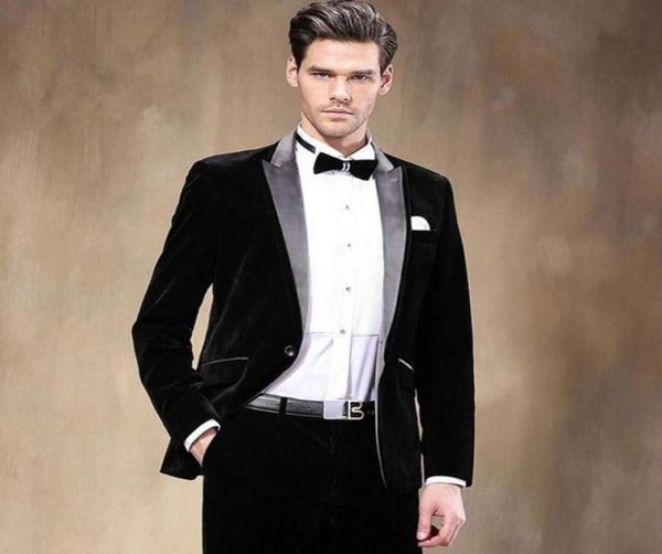 classic design black velvet groom tuxedos groomsmen man suit mens wedding suits bridegroom business suits jacketpantstie 1990294, Black;gray
classic design black velvet groom tuxedos groomsmen man suit mens wedding suits bridegroom business suits jacketpantstie 1990294, Black;gray